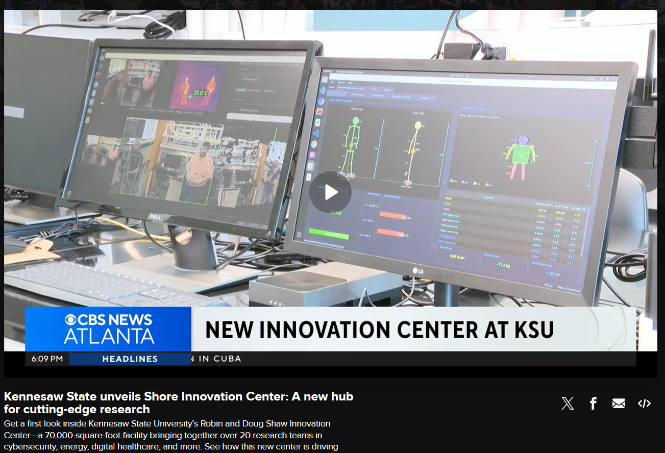 CBS Atlanta — Inside KSU’s innovation center